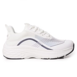 Price Shoes Tenis Deportivo para Mujer 702E6805W12BLANCO