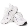 Price Shoes Tenis Deportivo para Mujer 702E6805W12BLANCO