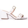 Price Shoes Tacones Moda Mujeres 952A-12BLANCO