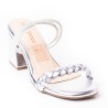 Price Shoes Tacones Moda Mujer 952L-18PLATA