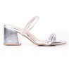 Price Shoes Tacones Moda Mujer 952L-18PLATA