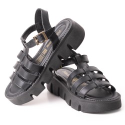 Price Shoes Sandalias Confort para Mujer 962DNV04NEGRO