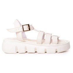 Price Shoes Sandalia Confort para Mujer 962DNV04TALCO