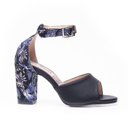 Priceshoes Sandalias Tacon para Dama 972070-2NEGRO