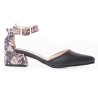 Price Shoes Tacon puntudo bajo para Mujer 9721054NEGRO