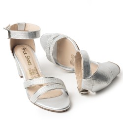 Price Shoes Tacones Moda para Mujer 972R5-74PLATA