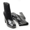 Price Shoes Botín de Tacón Alto en Charol 622EPT885469NEGRO