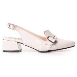Price Shoes Tacon Bajo para Mujer 9721221BEIGE