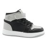PriceShoes Tenis de moda para niño estilo bota 624AB54GRIS
