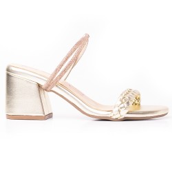 Price Shoes Tacones Moda Mujer 952L-18CHAMPANA
