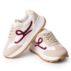Price Shoes Tenis Moda para Mujer 392574VINO