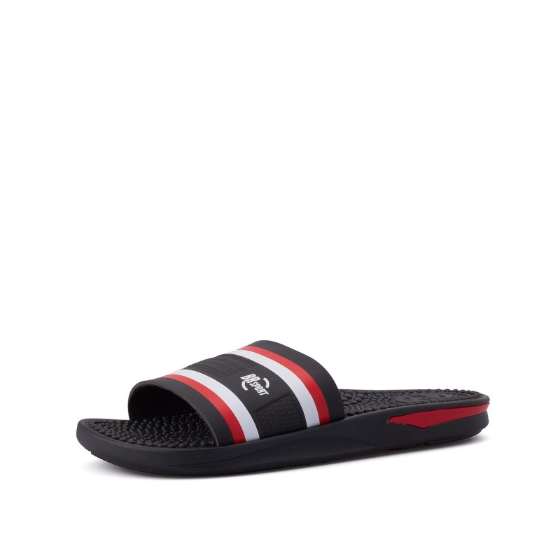 Sky Walk Sandalia Plana para Hombre 6631372254-117NEGRO