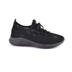 Priceshoes Tenis Deportivos Para Mujeres 702F0901NEGRO