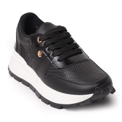 Price Shoes Tenis Moda para Mujer 282M-532NEGRO