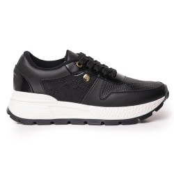 Price Shoes Tenis Moda para Mujer 282M-532NEGRO
