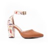 Price Shoes Ejecutivos Tacon en punta 9729084-2CAMEL