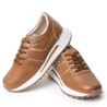 Sky Walk Tenis Moda para Mujer en Cuero 892310MIEL
