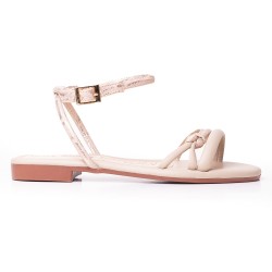 Priceshoes Sandalias Planas para mujer 9021351BEIGE