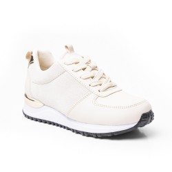 Price Shoes Tenis Casual Para Mujer 822568BEIGE