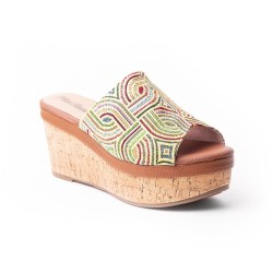 Price shoes Plataforma Para Dama 462LEONA-3MIEL