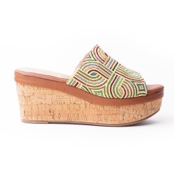 Price shoes Plataforma Para Dama 462LEONA-3MIEL