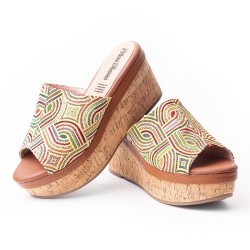 Price shoes Plataforma Para Dama 462LEONA-3MIEL