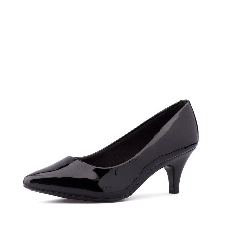 Price Shoes Tacon cerrado Mujer 0224076-1350NEGRO