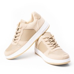 Skywalk Tenis Deportivos para Hombre 663127PU19M11BEIGE