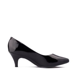 Price Shoes Tacon cerrado Mujer 0224076-1350NEGRO
