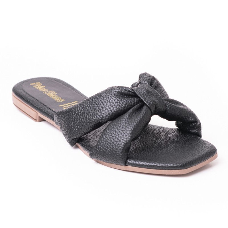Price Shoes Sandalia Plana para Mujer 462JC010NEGRO