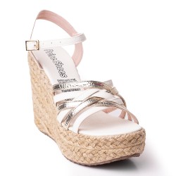 Priceshoes Plataformas en yute Para Mujer 382011TALCO