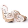 Priceshoes Plataformas en yute Para Mujer 382011TALCO