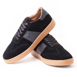 Sky Walk Tenis Casual Hombre 663103A25-3NEGRO