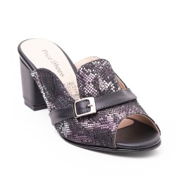 Price Shoes Tacon Bajo para Mujer 5421107-1NEGRO