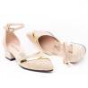 Price Shoes Tacon Moda Para Mujer 542577CHAMPANA