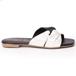 Price Shoes Sandalia Plana para Mujer 462JC017NEGRO