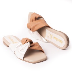 Price Shoes Sandalia Plana para Mujer 462JC017AMARETTO