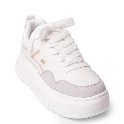Price Shoes Tenis Moda para Mujer 822676TALCO