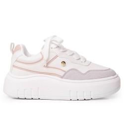 Price Shoes Tenis Moda para Mujer 822676TALCO