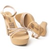 Price Shoes Tacón Moda para Mujer 382091AMARETTO