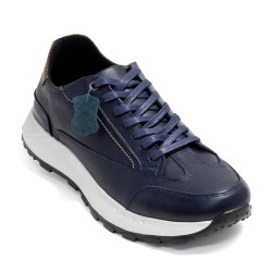 Sky Walk Tenis Urbanos en Cuero para Hombre 66311175-0AZUL