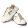 Sky Walk Tenis Moda para Mujer en Cuero 802G02NUDE
