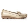 Sky Walk Mocasines para Mujer en Cuero 802G10CHAMPANA