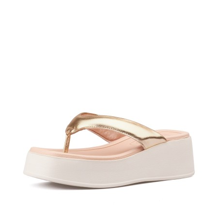 Price Shoes Plataforma para Mujer 0228530-100DORADO