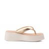 Price Shoes Plataforma para Mujer 0228530-100DORADO