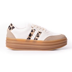 Price shoes Tenis Moda Mujer suela alta 282T-039TALCO