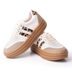 Price shoes Tenis Moda Mujer suela alta 282T-039TALCO