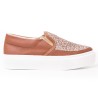 Price Shoes Tenis Moda para Mujer 962DN35CAMEL