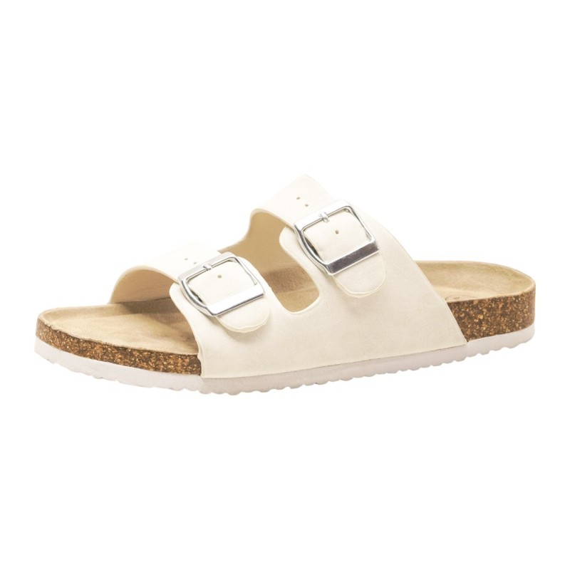 Price Shoes Sandalias Planas para Mujer 942AGATHEBLANCO
