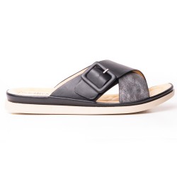 Price Shoes Sandalia Plana para Mujer 6223J8345NEGRO